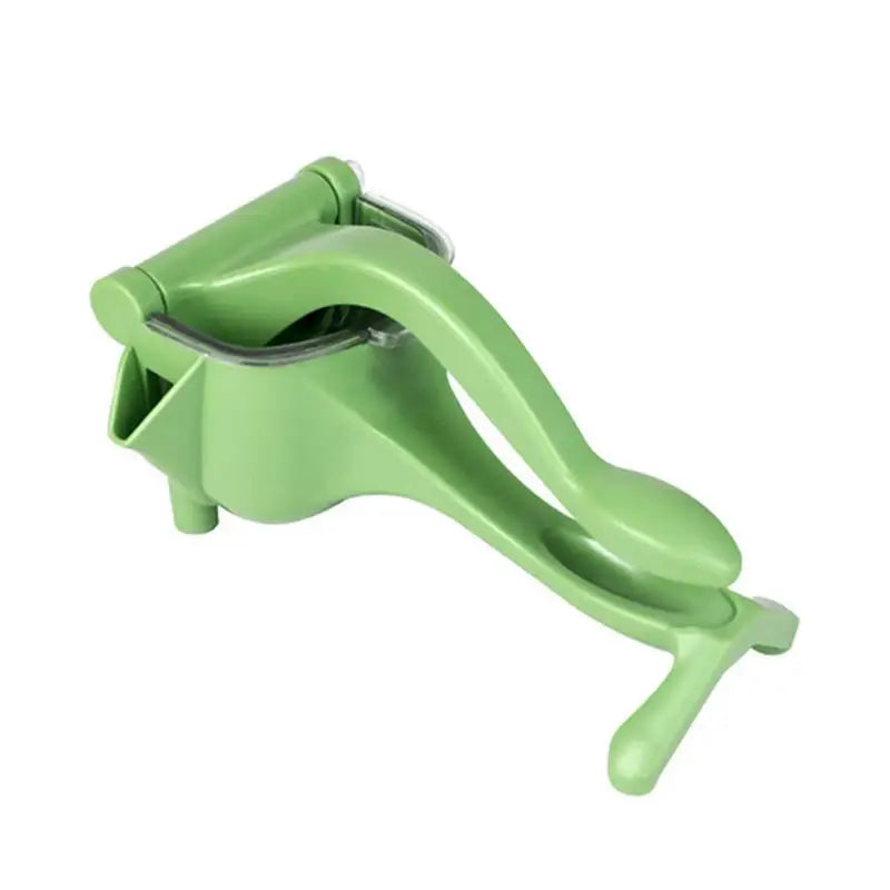 Exprimidor de limón multifunción verde de mano, no eléctrico, para frutas y verduras, manual, pequeño, 1 unidad